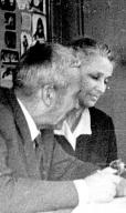 A. N. Kolmogorov with his wife Anna Dmitrievna